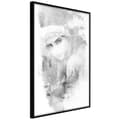 Miniatyrbild 1 av 11: Inramad Poster / Tavla - Mysterious Look (Grey)