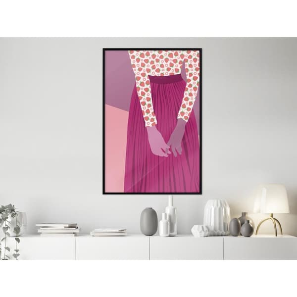 Inramad Poster / Tavla - Fruity Blouse