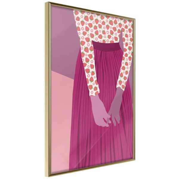 Inramad Poster / Tavla - Fruity Blouse