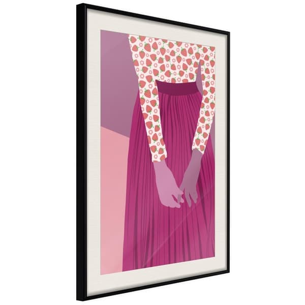 Inramad Poster / Tavla - Fruity Blouse