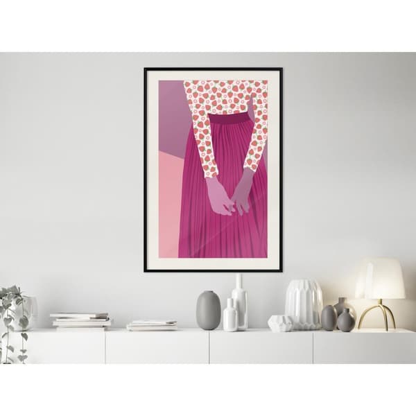 Inramad Poster / Tavla - Fruity Blouse