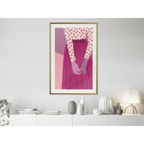 Inramad Poster / Tavla - Fruity Blouse