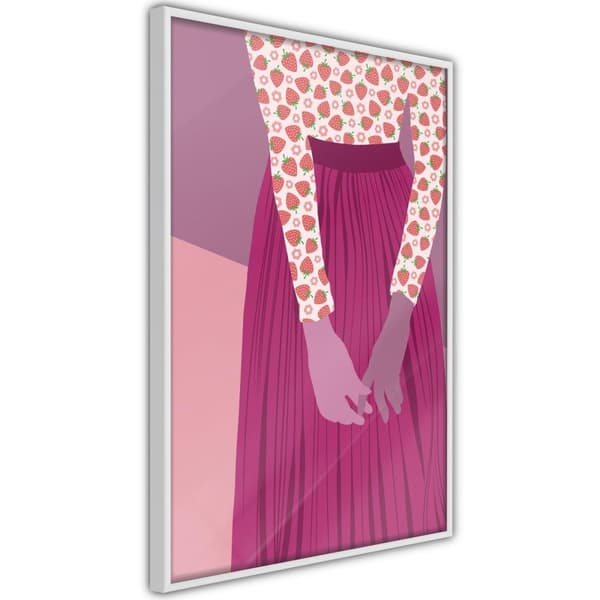 Inramad Poster / Tavla - Fruity Blouse