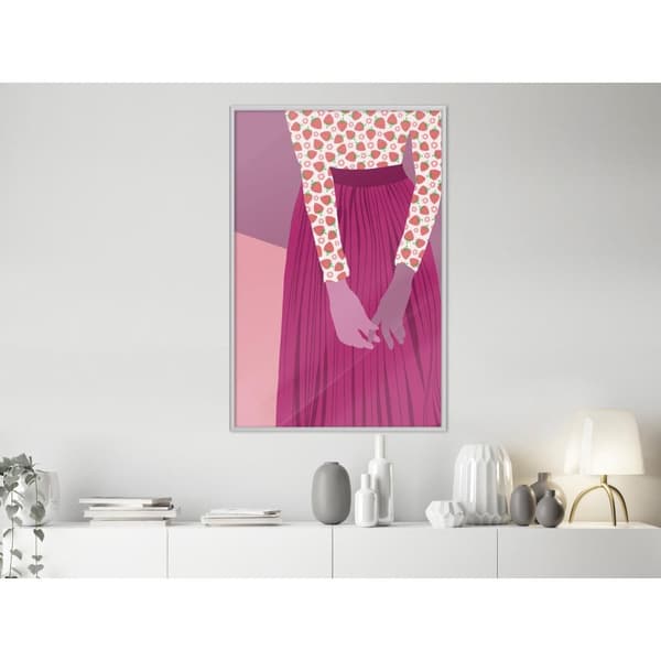 Inramad Poster / Tavla - Fruity Blouse