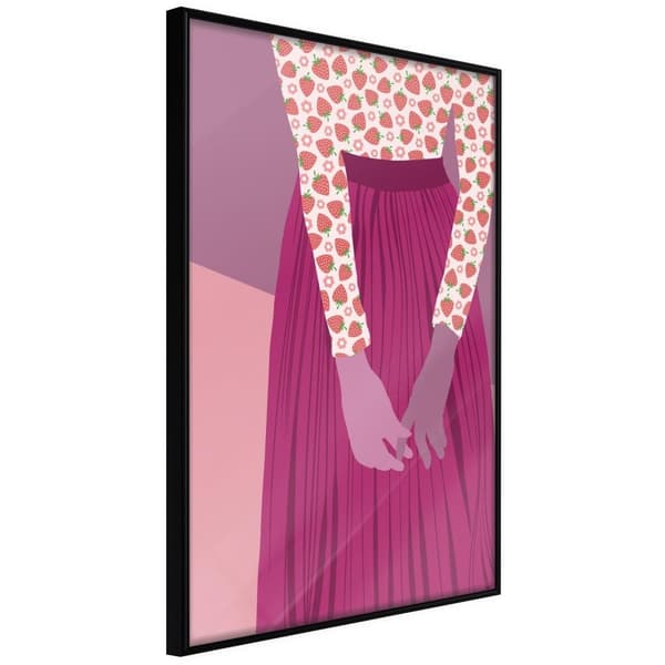 Inramad Poster / Tavla - Fruity Blouse
