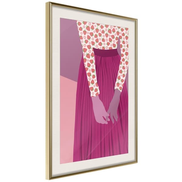 Inramad Poster / Tavla - Fruity Blouse