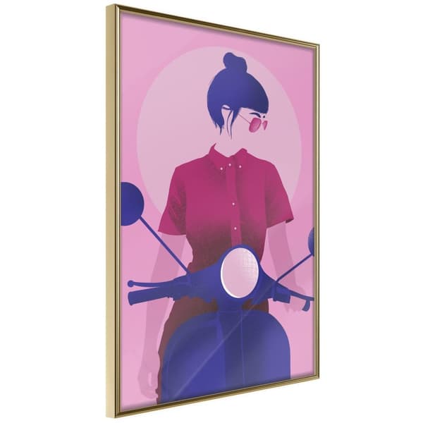 Inramad Poster / Tavla - Independent Girl