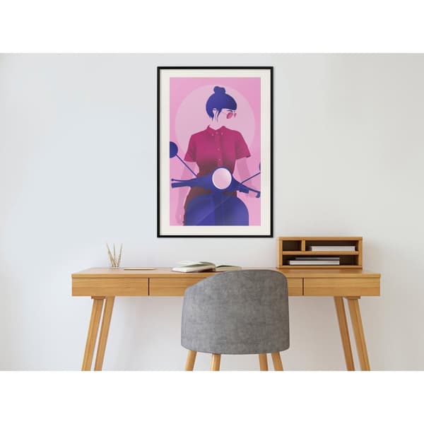 Inramad Poster / Tavla - Independent Girl