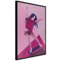 Miniatyrbild 2 av 11: Inramad Poster / Tavla - Girl on a Skateboard