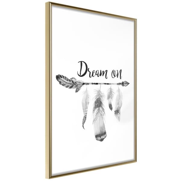 Inramad Poster / Tavla - Dreamer