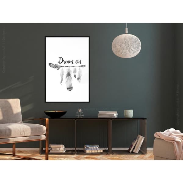 Inramad Poster / Tavla - Dreamer