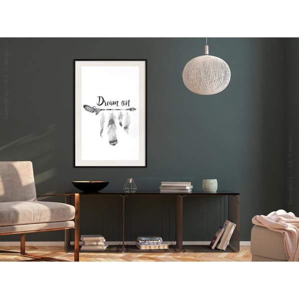 Inramad Poster / Tavla - Dreamer