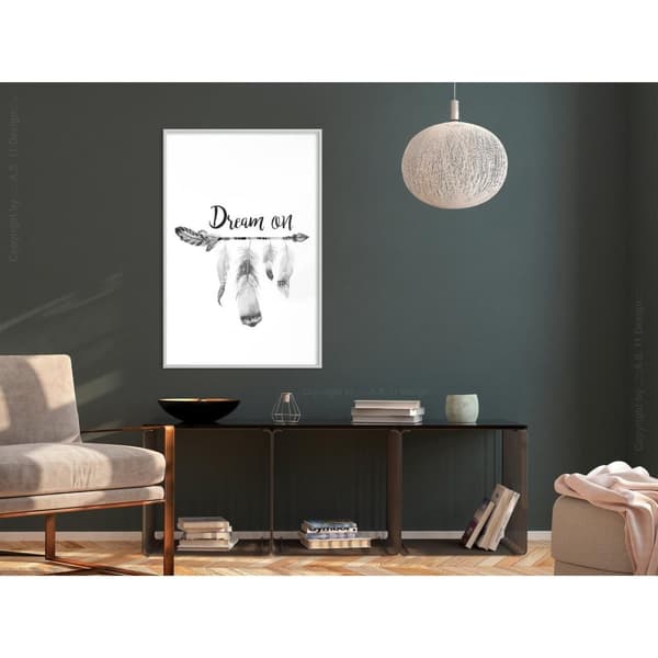 Inramad Poster / Tavla - Dreamer