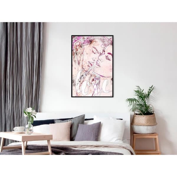 Inramad Poster / Tavla - Colourful Fascination