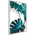 Miniatyrbild 9 av 11: Inramad Poster / Tavla - Turquoise Monstera II