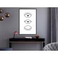Miniatyrbild 3 av 11: Inramad Poster / Tavla - Phases of Falling Asleep