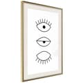 Miniatyrbild 10 av 11: Inramad Poster / Tavla - Phases of Falling Asleep