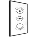 Miniatyrbild 2 av 11: Inramad Poster / Tavla - Phases of Falling Asleep