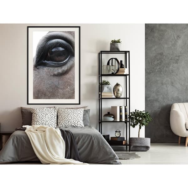 Inramad Poster / Tavla - Gentle Eyes