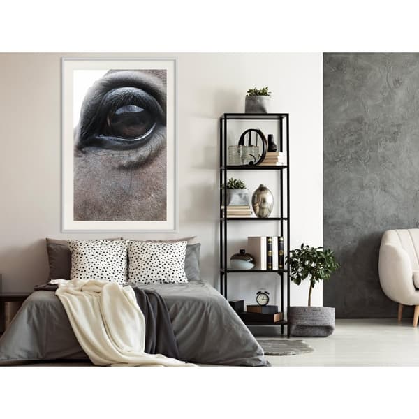 Inramad Poster / Tavla - Gentle Eyes