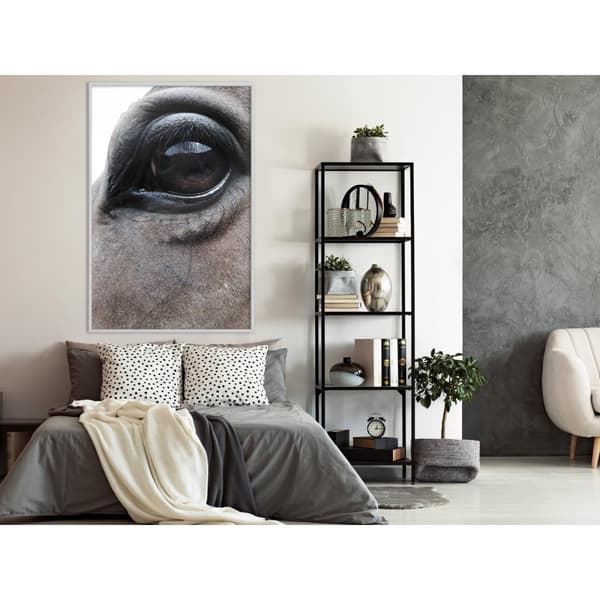 Inramad Poster / Tavla - Gentle Eyes