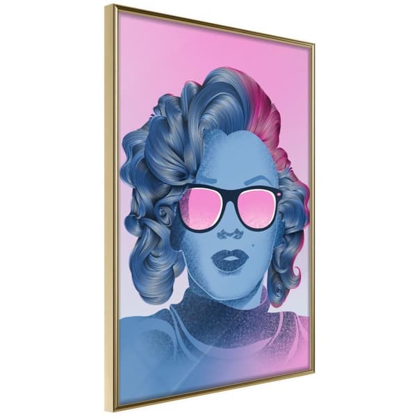 Inramad Poster / Tavla - Pop Culture Icon