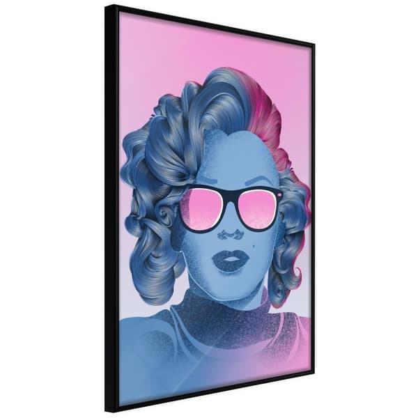 Inramad Poster / Tavla - Pop Culture Icon