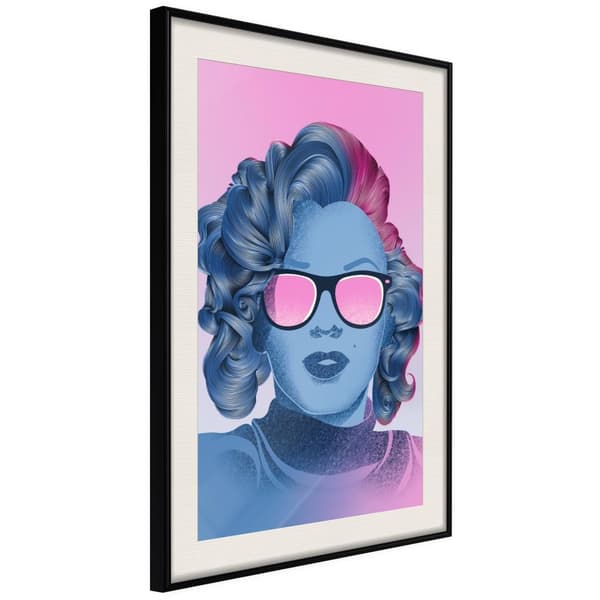 Inramad Poster / Tavla - Pop Culture Icon