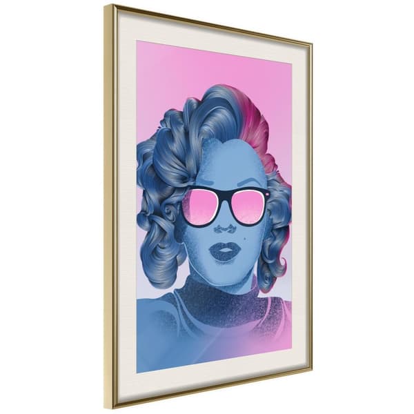 Inramad Poster / Tavla - Pop Culture Icon