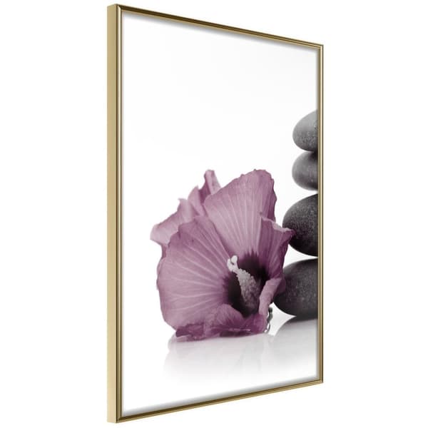 Inramad Poster / Tavla - Violet Harmony