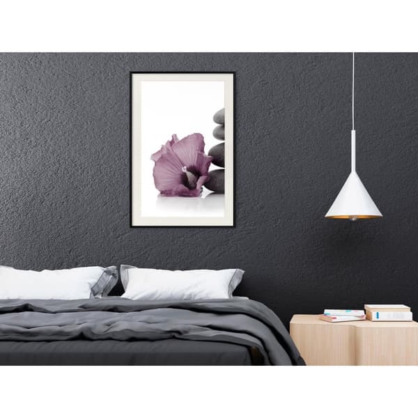 Inramad Poster / Tavla - Violet Harmony