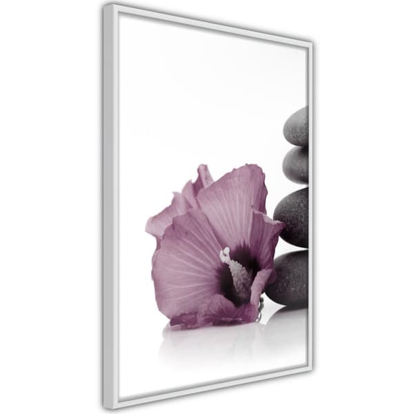 Inramad Poster / Tavla - Violet Harmony
