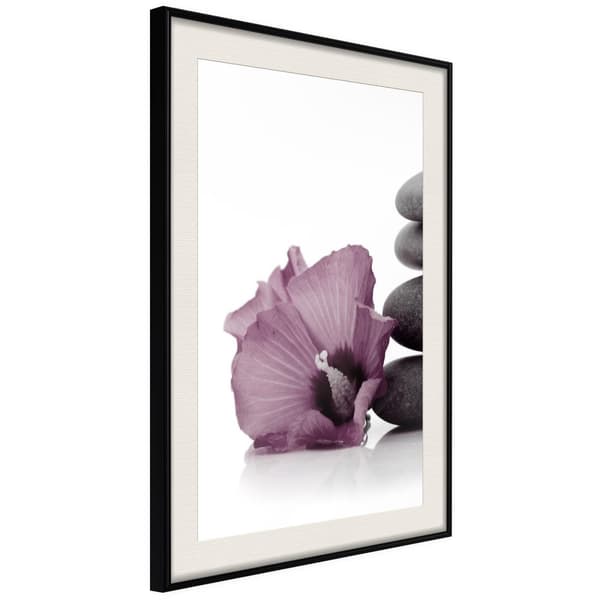 Inramad Poster / Tavla - Violet Harmony