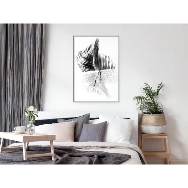Inramad Poster / Tavla - Abstract Feather