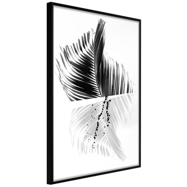 Inramad Poster / Tavla - Abstract Feather