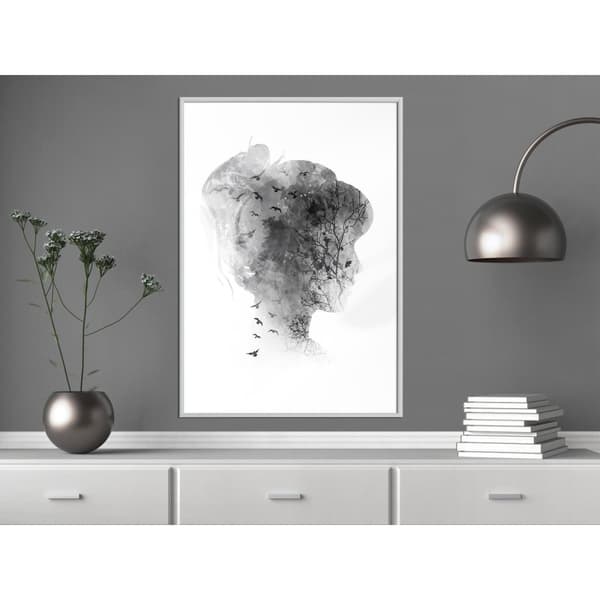 Inramad Poster / Tavla - Head Full of Dreams