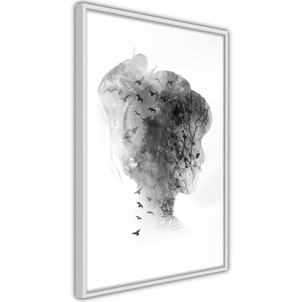 Inramad Poster / Tavla - Head Full of Dreams