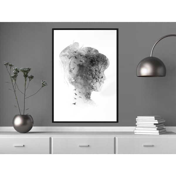 Inramad Poster / Tavla - Head Full of Dreams