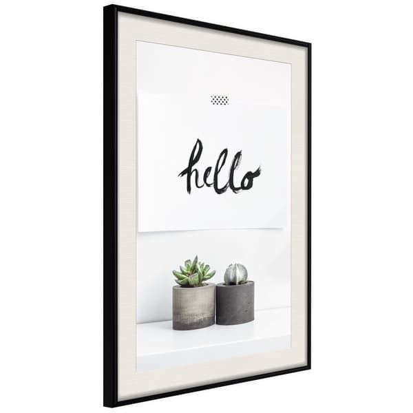 Inramad Poster / Tavla - Hygge
