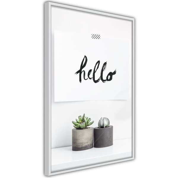 Inramad Poster / Tavla - Hygge