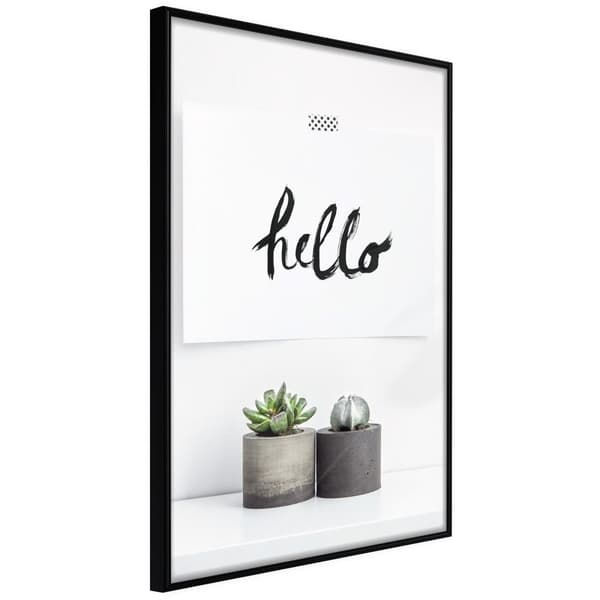 Inramad Poster / Tavla - Hygge