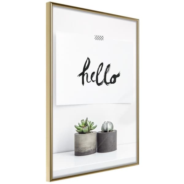 Inramad Poster / Tavla - Hygge