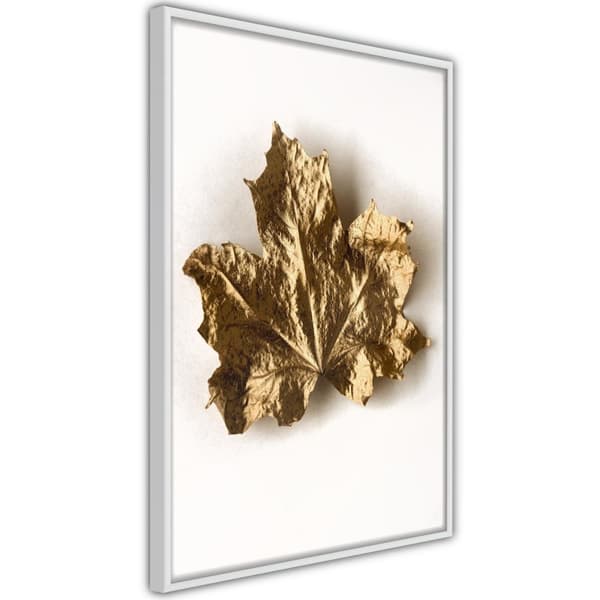 Inramad Poster / Tavla - Dried Maple Leaf