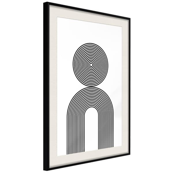 Inramad Poster / Tavla - Internal Balance