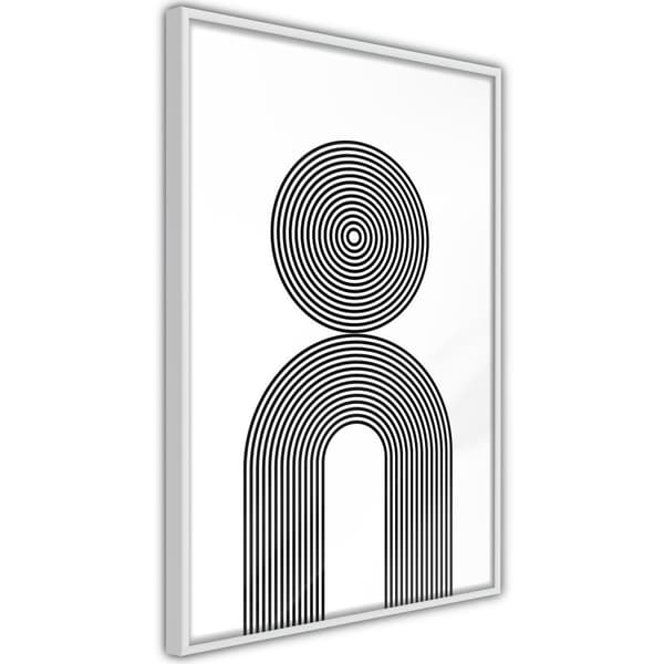 Inramad Poster / Tavla - Internal Balance