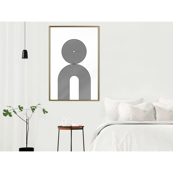 Inramad Poster / Tavla - Internal Balance