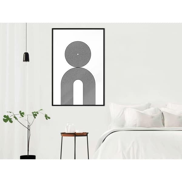 Inramad Poster / Tavla - Internal Balance