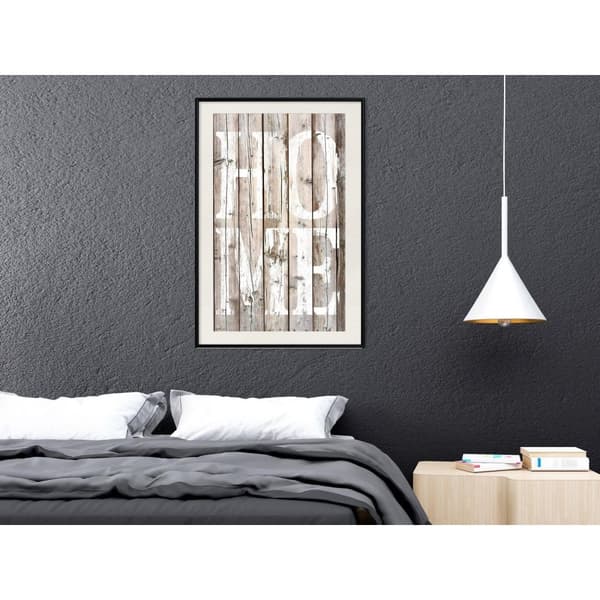 Inramad Poster / Tavla - Vintage: Home