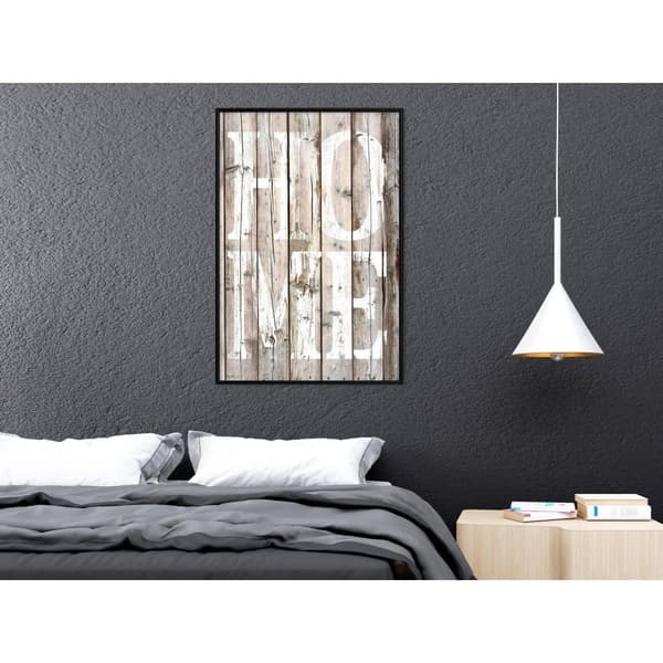 Inramad Poster / Tavla - Vintage: Home