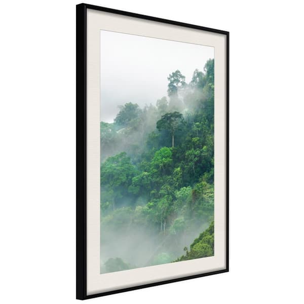 Inramad Poster / Tavla - Green Lungs of the Earth II